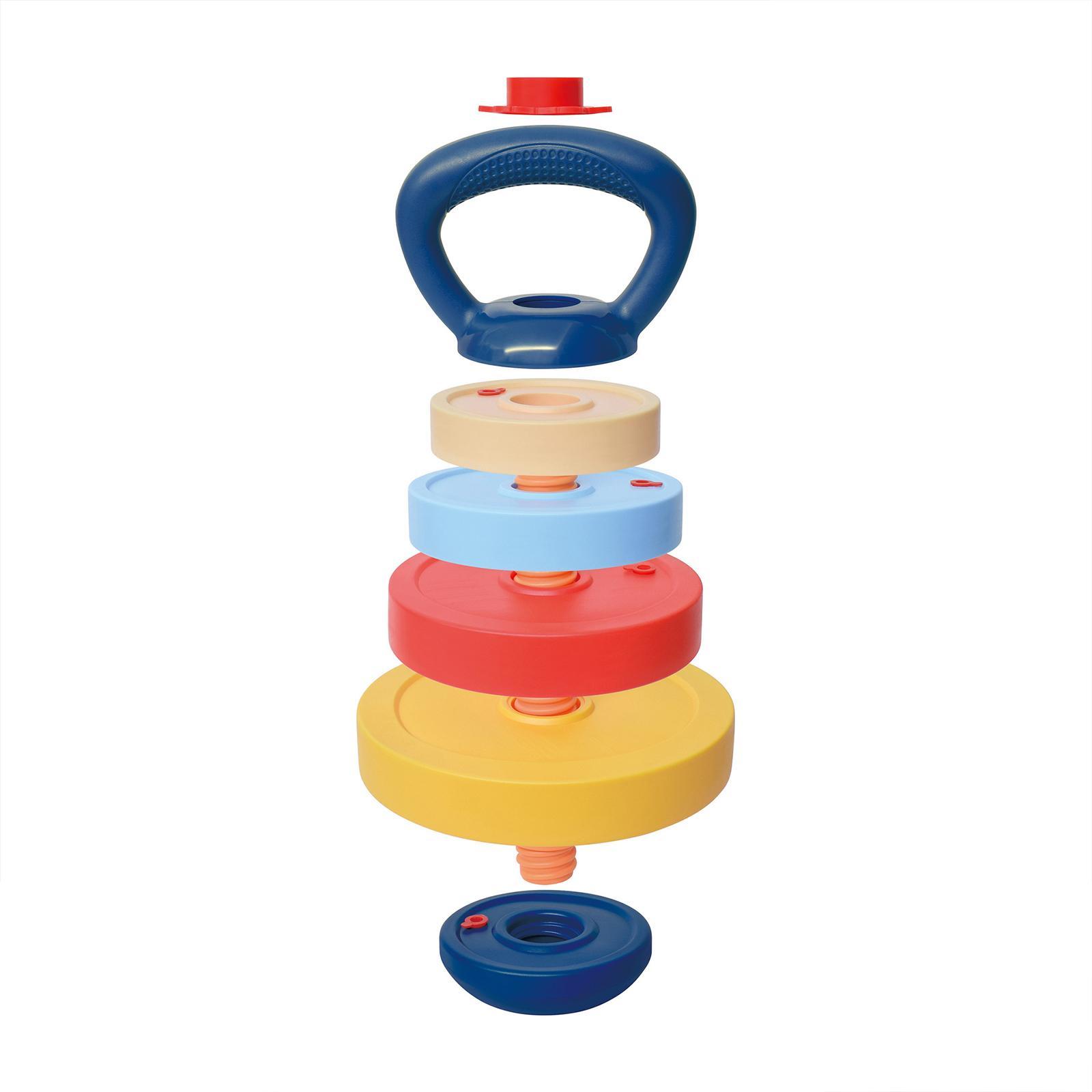 Dumbbell Set - 子供向けケトルベル・ダンベル・スポーツ用品セット。知育玩具として、子供の学習や遊びに役立つ、手指の巧緻性を養うための道具。