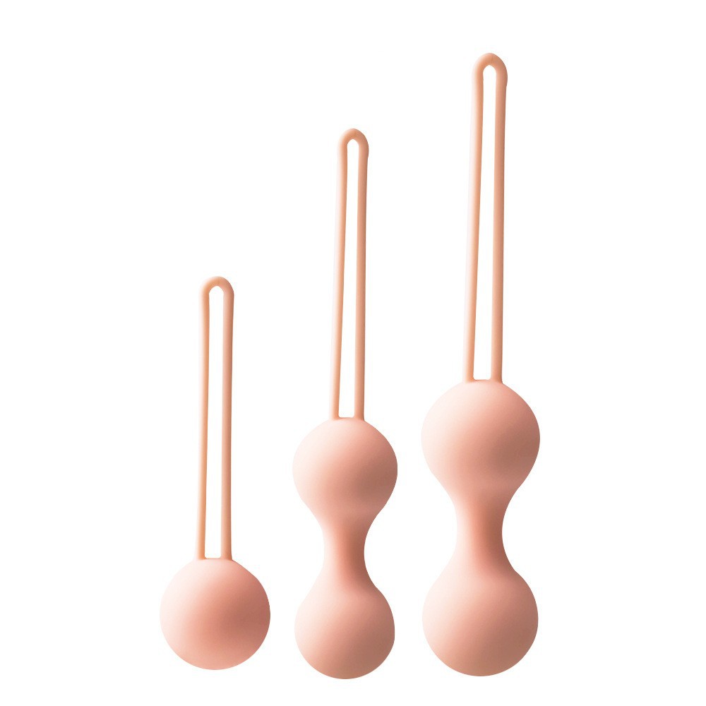 Dumbbell Set - 2026年新改良シリコン製3ピースセットスマートボール膣トレーニングダンベルボール女性用膣修復アダルトグッズ