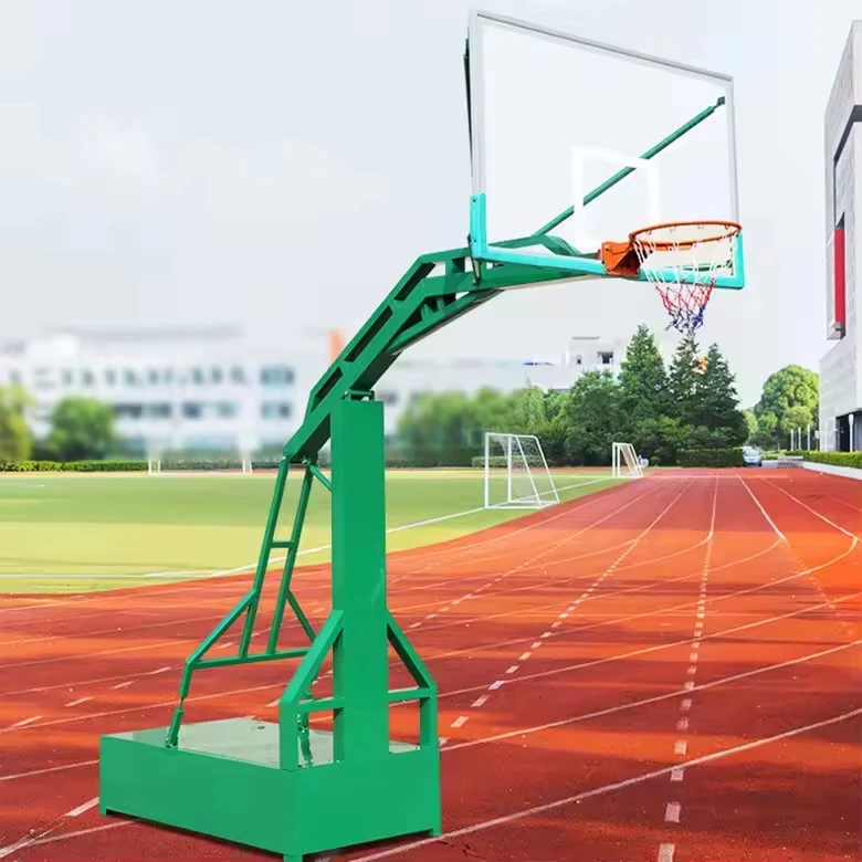 持ち運び可能な調節式バスケットボールフープ、強化ガラス製バッ - Basketball Hoop のレビューと価格