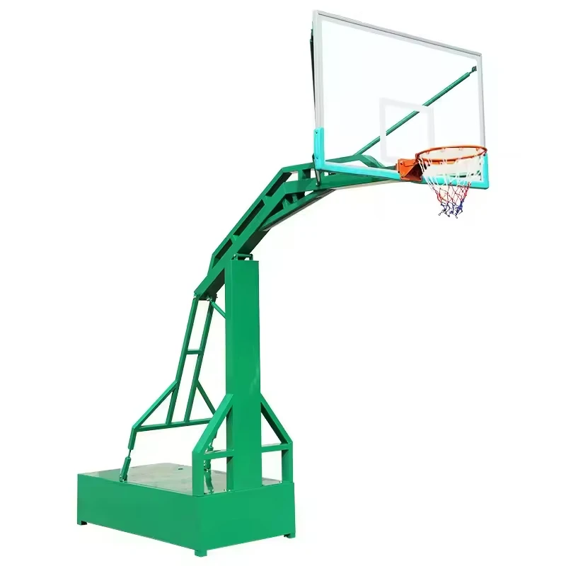 持ち運び可能な調節式バスケットボールフープ、強化ガラス製バッ - Basketball Hoop のレビューと価格