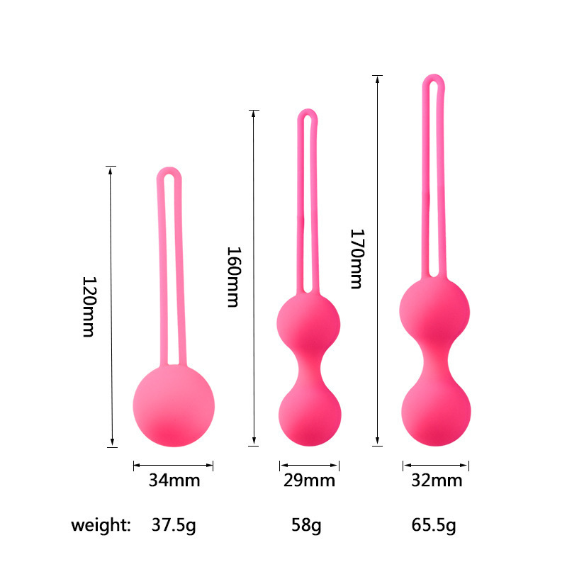 2026年新改良シリコン製3ピースセットスマートボール膣トレ - Dumbbell Set のレビューと価格