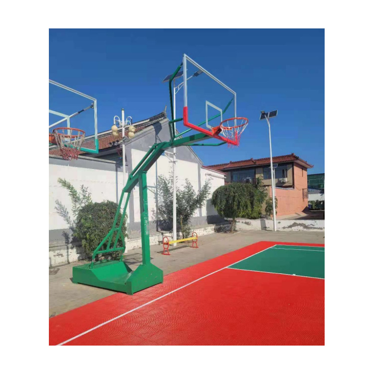 凹型ボックススチール製調整可能バスケットボールフープスタンド - Basketball Hoop のレビューと価格