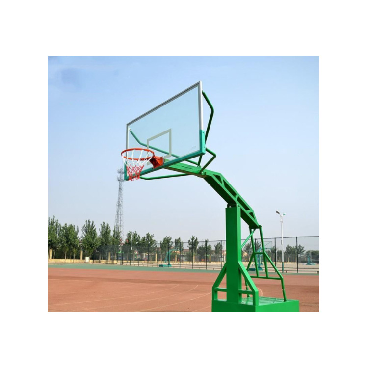 凹型ボックススチール製調整可能バスケットボールフープスタンド - Basketball Hoop のレビューと価格